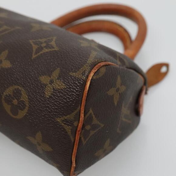 LOUIS VUITTON Monogram Mini Speedy Hand Bag M41534 - Picture 9 of 16